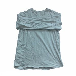 LULULEMON Protean long sleeve shirt silver spoon